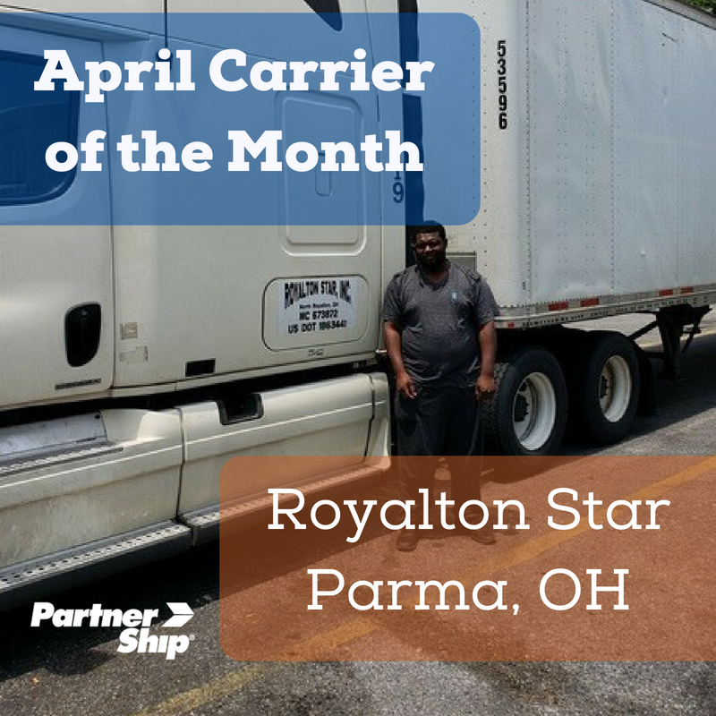 We ❤ Our Carriers! The April 2018 Carrier of the Month